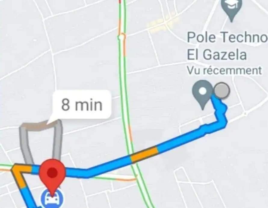 Studio, Cite La Gazelle ,Pas Jafar, Quartier Calme 10 Min De L'Aeroport Pres Du Technopark Екстериор снимка